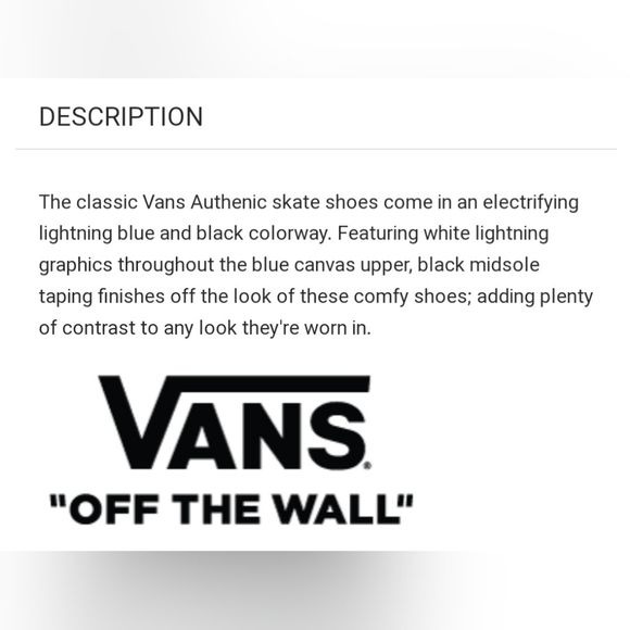 Vans Authentic Lightning *NWT in Box* - Picture 5 of 9